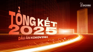 Đỏ Cam Hiện Đại Tiệc Tất Niên Year End Party Công Ty Backdrop Banner (Trang web)